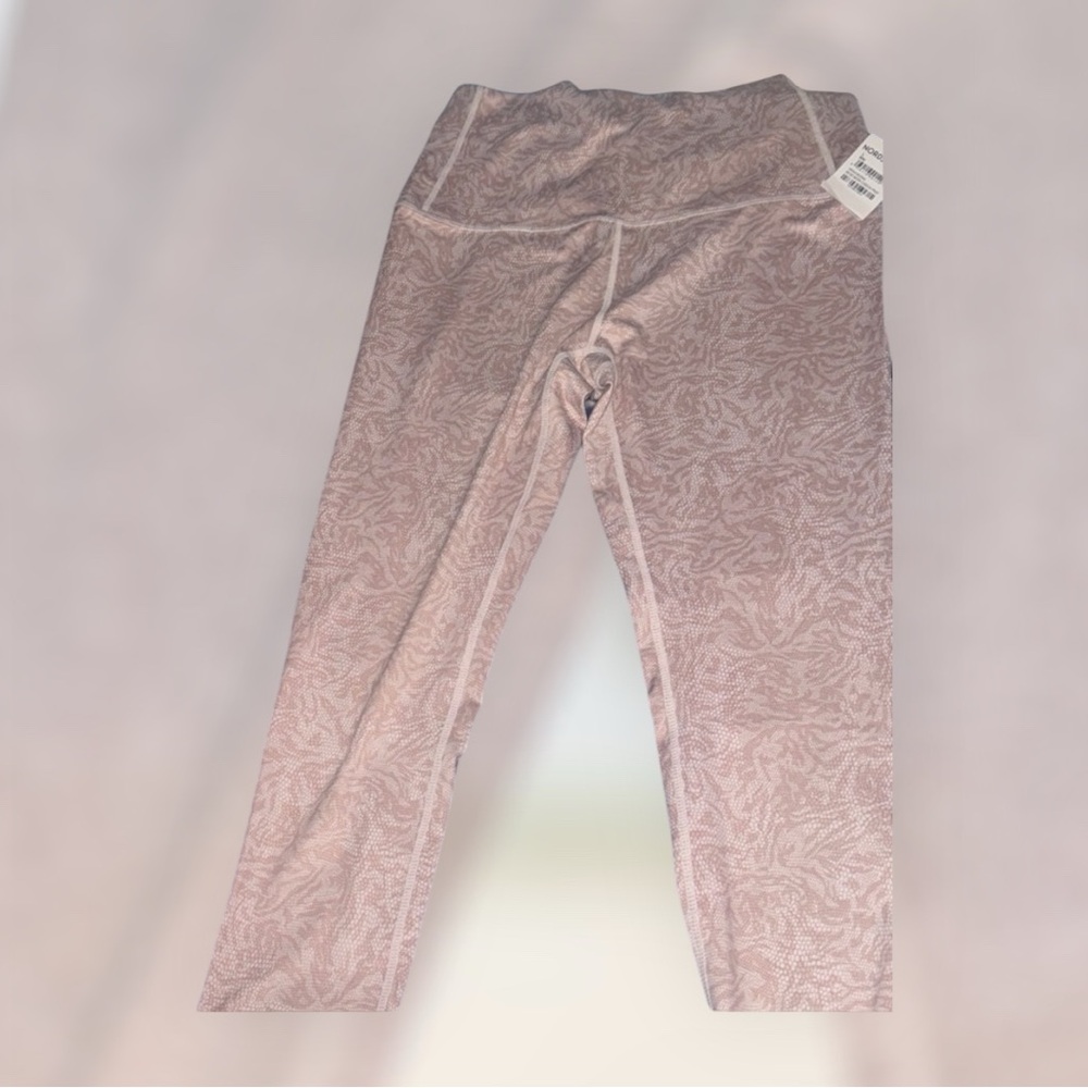 Nordstrom Zella Women’s Light Pink Patterned Leggings